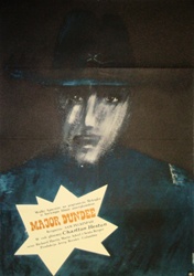 Polish Movie Poster Major Dundee