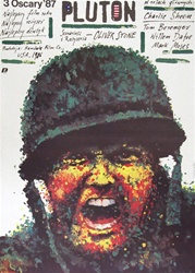Polish Movie Poster Platoon
Vintage Movie Poster
Charlie Sheen