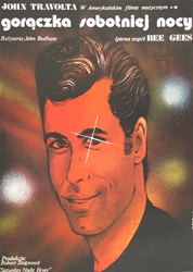 Polish Movie Poster Saturday Night Fever
Vintage Movie Poster
John Travolta
