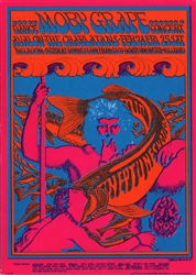 Moby Grape And The Charlatans Original Concert Postcard
Avalon Ballroom
Victor Moscoso
Family Dog