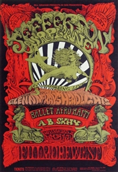 Jefferson Airplane And Ballet Afro Haiti Original Concert Poster
Vintage Rock Concert Poster
Lee Conklin