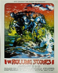 Rolling Stones Original Concert Poster
Vintage Rock Concert Poster
Honolulu