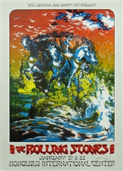 Rolling Stones Original Concert Poster
Vintage Rock Concert Poster
Honolulu