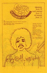 Newport Festival 1969 at Devonshire Downs Original Concert Handbill