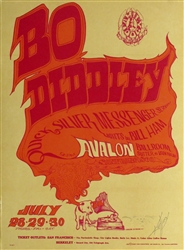 Bo Diddley And Quicksilver Messenger Service Original Concert Poster
Vintage Rock Concert Poster
Mouse and Kelley