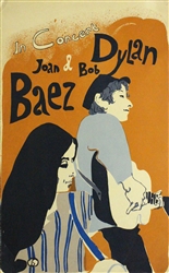 Bob Dylan And Joan Baez Original Concert Poster
Vintage Rock Concert Poster
Eric Von Schmidt