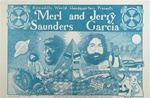 Merl Saunders and Jerry Garcia Original Concert Poster