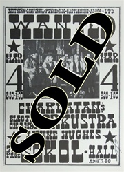 Charlatans Original Concert Poster