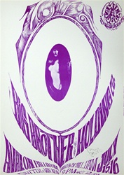Love/ Big Brother and the Holding Company Original Concert Poster
Vintage Rock Poster
Avalon Ballroom