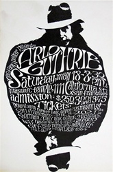 Arlo Guthrie Original Concert Poster