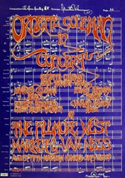 Ornette Coleman Original Concert Poster