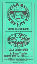 Jimmy Buffett Original Concert Poster
