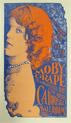 Moby Grape/It's A Beautiful Day Original Concert Poster