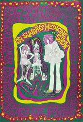 Dr. Sunday's Medicine Show Original Concert Poster