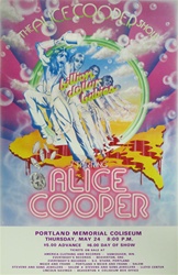Alice Cooper Original Concert Poster