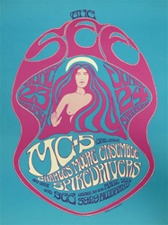 The See with the MC5 Original Concert Poster
Vintage Rock Concert Poster
Gary Grimshaw