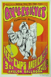 Quicksilver Messenger Service Original Concert Poster