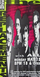 The Replacements Original Concert Poster