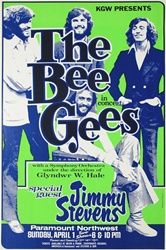 The Bee Gees Original Concert Poster