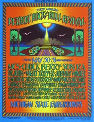 Detroit Rock 'n Roll Revival Original Concert Poster
Gary Grimshaw