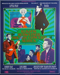 Little Feat With Robert Cray Original Concert Poster
Vintage Rock Poster