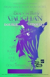 Stevie Ray Vaughan And Double Trouble Original Concert Poster
Vintage Rock Poster