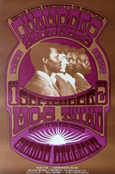 Chambers Brothers and the MC5 Original Grande Ballroom Concert Poster
Vintage Rock Poster
Gary Grimshaw