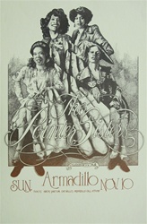 The Pointer Sisters Original Concert Poster
Vintage Rock Poster
Armadillo