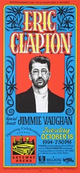 Eric Clapton With Special Guest Jimmie Vaughan Original Concert Poster
Vintage Rock Poster
Gary Grimshaw
