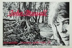 John Mayall at the Armadillo World Headquarters Original Concert Poster
Vintage Rock Poster
