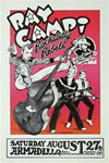 Ray Campi And His Rockabilly Rebels At The Armadillo World Headquarters Original Concert Poster
Vintage Rock Poster
