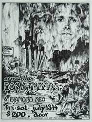 Don Sanders At The Armadillo World Headquarters Original Concert Poster
Vintage Rock Poster