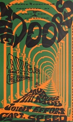 The Doors At The Earl Warren Showgrounds Original Concert Poster
Vintage Rock Poster