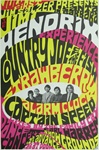 Jimi Hendrix At The Earl Warren Showgrounds Original Concert Poster
Vintage Rock Poster