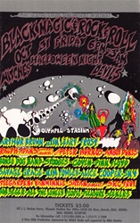 Arthur Brown, Stooges, Amboy Dukes, Pink Floyd And Alice Cooper Olympia Stadium Original Concert Postcard
Vintage Rock Poster