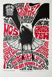MC5 At The Grande Ballroom Original Concert Poster
Vintage Rock Poster