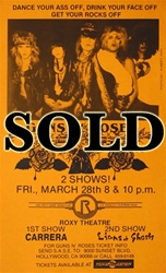 Guns N' Roses Original Concert Poster
Vintage Rock Poster