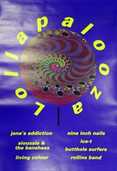 Lollapalooza Original Promotional/Concert Poster
Vintage Rock Poster
