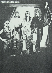 Mott The Hoople Original Promotional Poster On Board
Original Concert Poster
Rock Poster