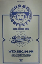 Jimmy Buffett And The Coral Reefer Band Original Concert Poster
Vintage Rock Poster