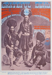 Grateful Dead and Quicksilver Messenger Service Original Concert Poster
Vintage Rock Poster
Family Dog