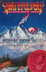 Grateful Dead Boreal Ridge Original Concert Poster
Vintage Rock Poster