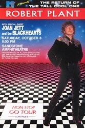 Robert Plant And Joan Jett And The Blackhearts Original Concert Poster
Vintage Rock Poster
Led Zeppelin