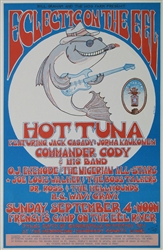 Hot Tuna And Commander Cody Original Concert
Vintage Rock Poster
