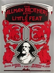 Allman Brothers and Little Feat Original Concert Poster
Vintage Rock Poster
Randy Tuten
