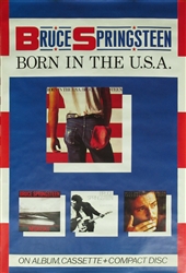 Bruce Springsteen Original Promotional Poster
Vintage Rock Poster
Born In The USA