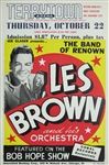 Les Brown And His Orchestra Original Concert Poster
Vintage Rock Poster
Terrytown Arena