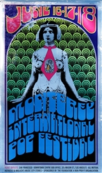 Monterey Pop Festival Original Concert Poster
Vintage Rock Poster
