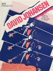 David Johansen Original Concert Poster
Vintage Concert Poster