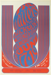 The Wailers And Quicksilver Messenger Service Original Concert Poster
Original Concert Poster 
Wes Wilson